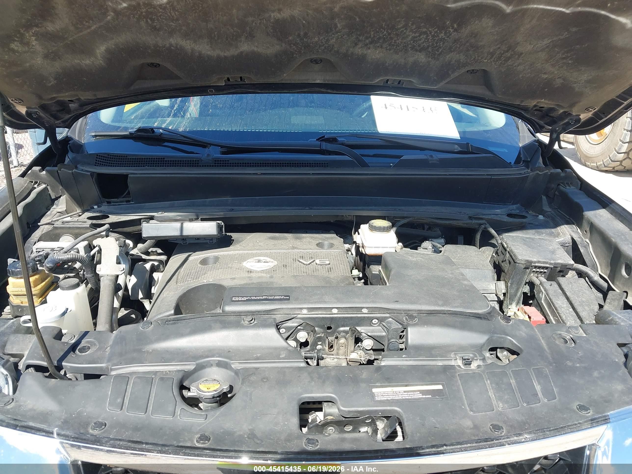 2013 Nissan Pathfinder Sv Blue vin: 5N1AR2MM5DC642359