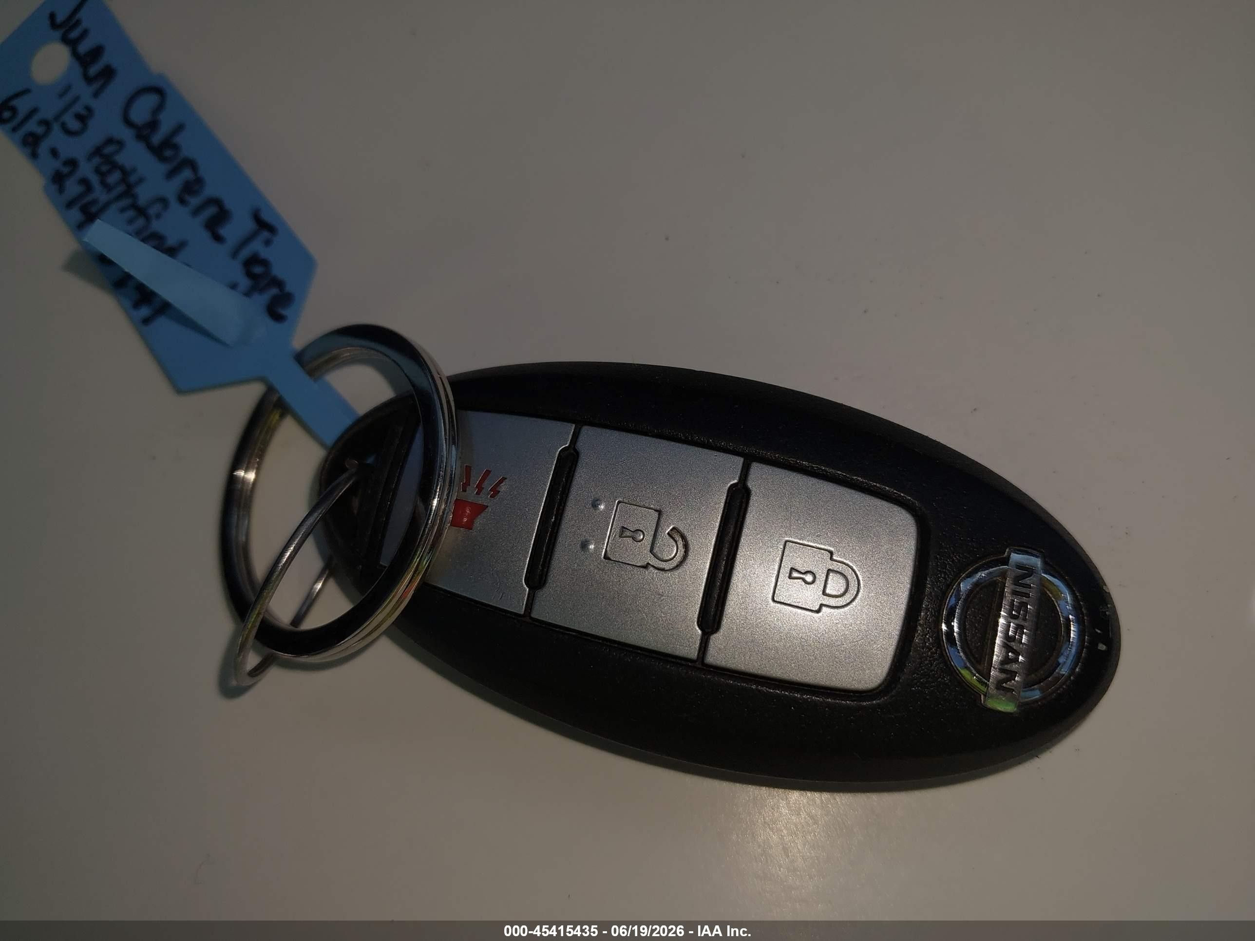 2013 Nissan Pathfinder Sv Blue vin: 5N1AR2MM5DC642359