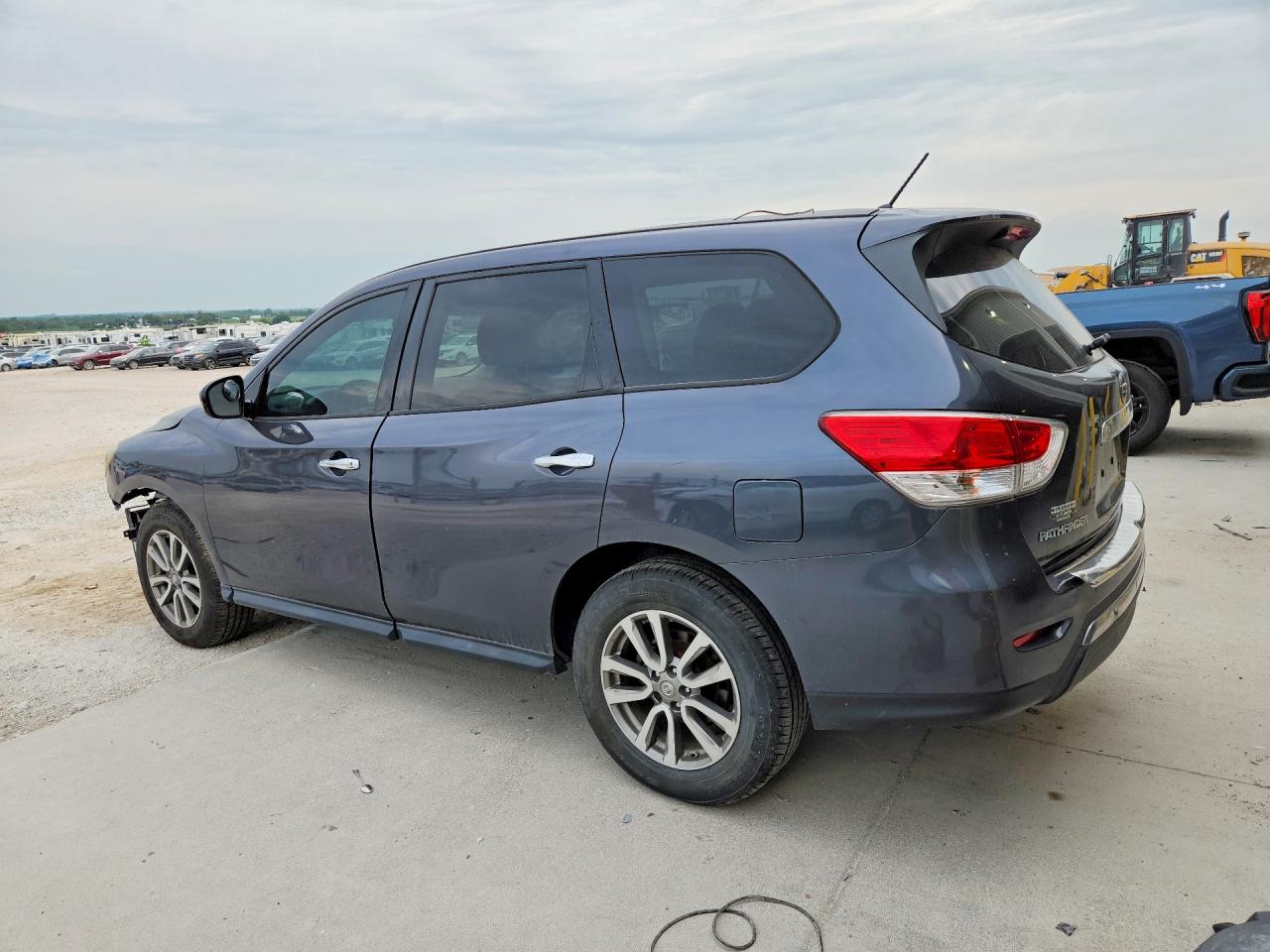 2013 Nissan Pathfinder S Gray vin: 5N1AR2MM5DC650185