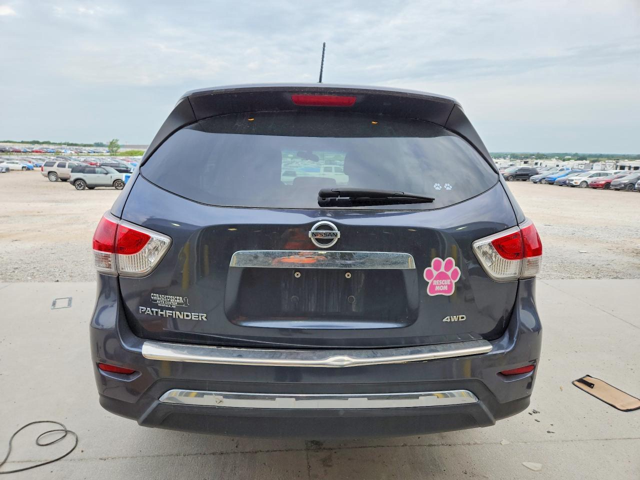 2013 Nissan Pathfinder S Gray vin: 5N1AR2MM5DC650185