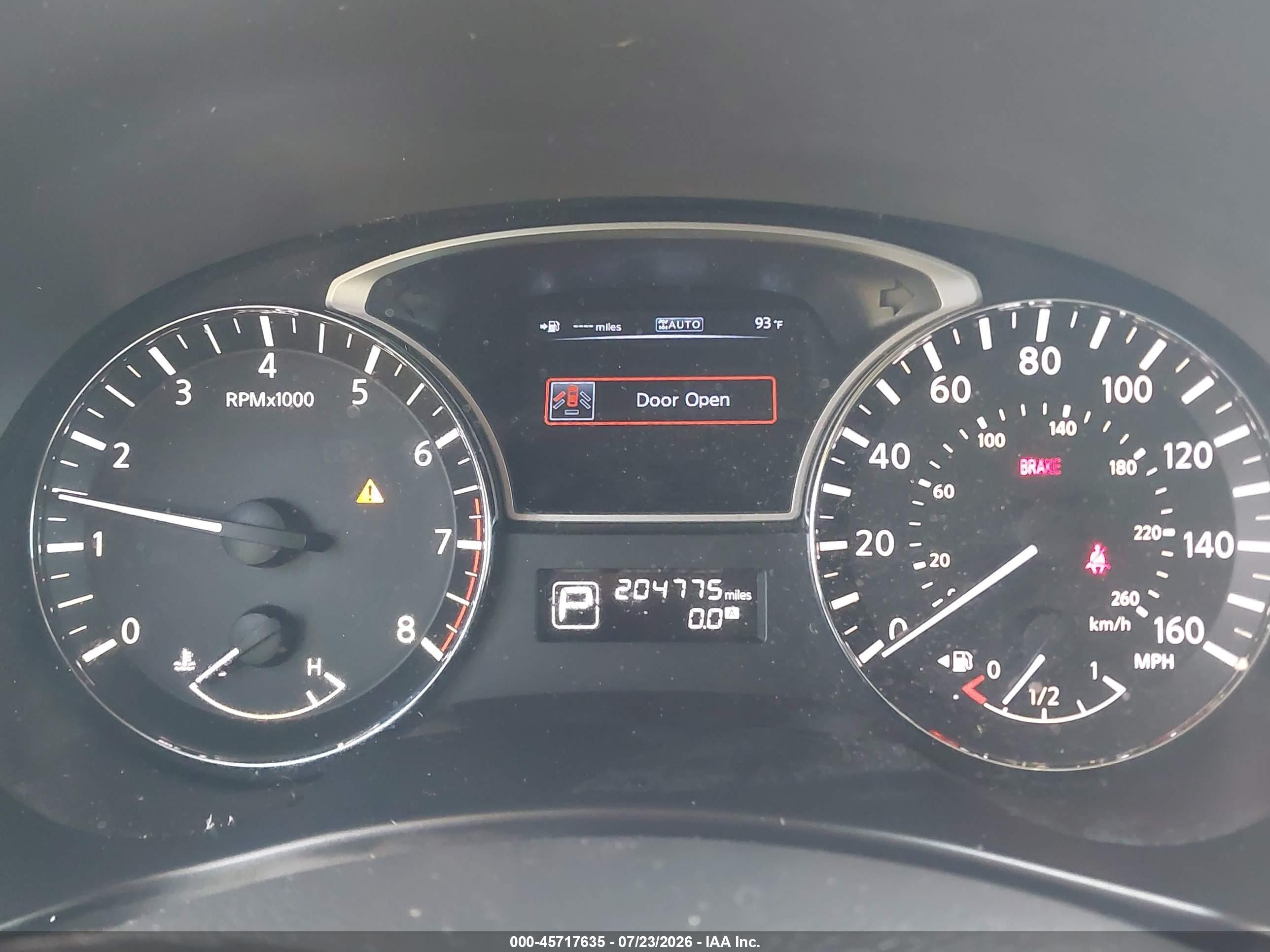 2013 Nissan Pathfinder Sv Gray vin: 5N1AR2MM5DC656293