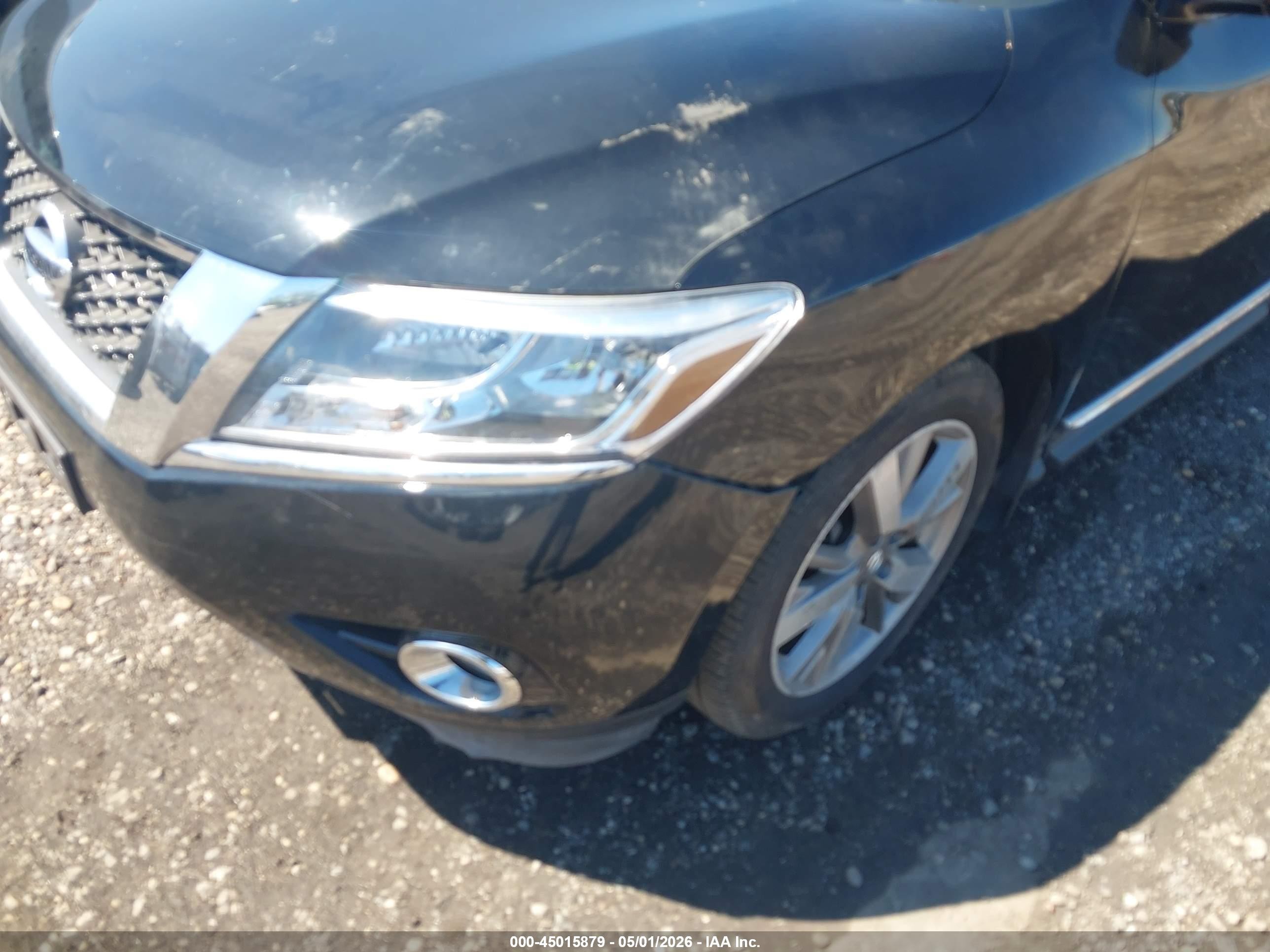 2013 Nissan Pathfinder Platinum Черный vin: 5N1AR2MM5DC664538