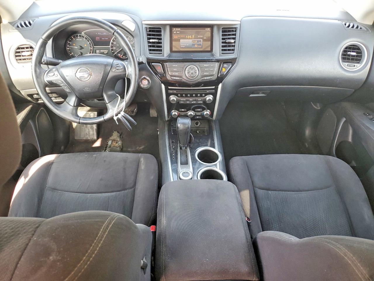 2014 Nissan Pathfinder Sv Blue vin: 5N1AR2MM5EC652519