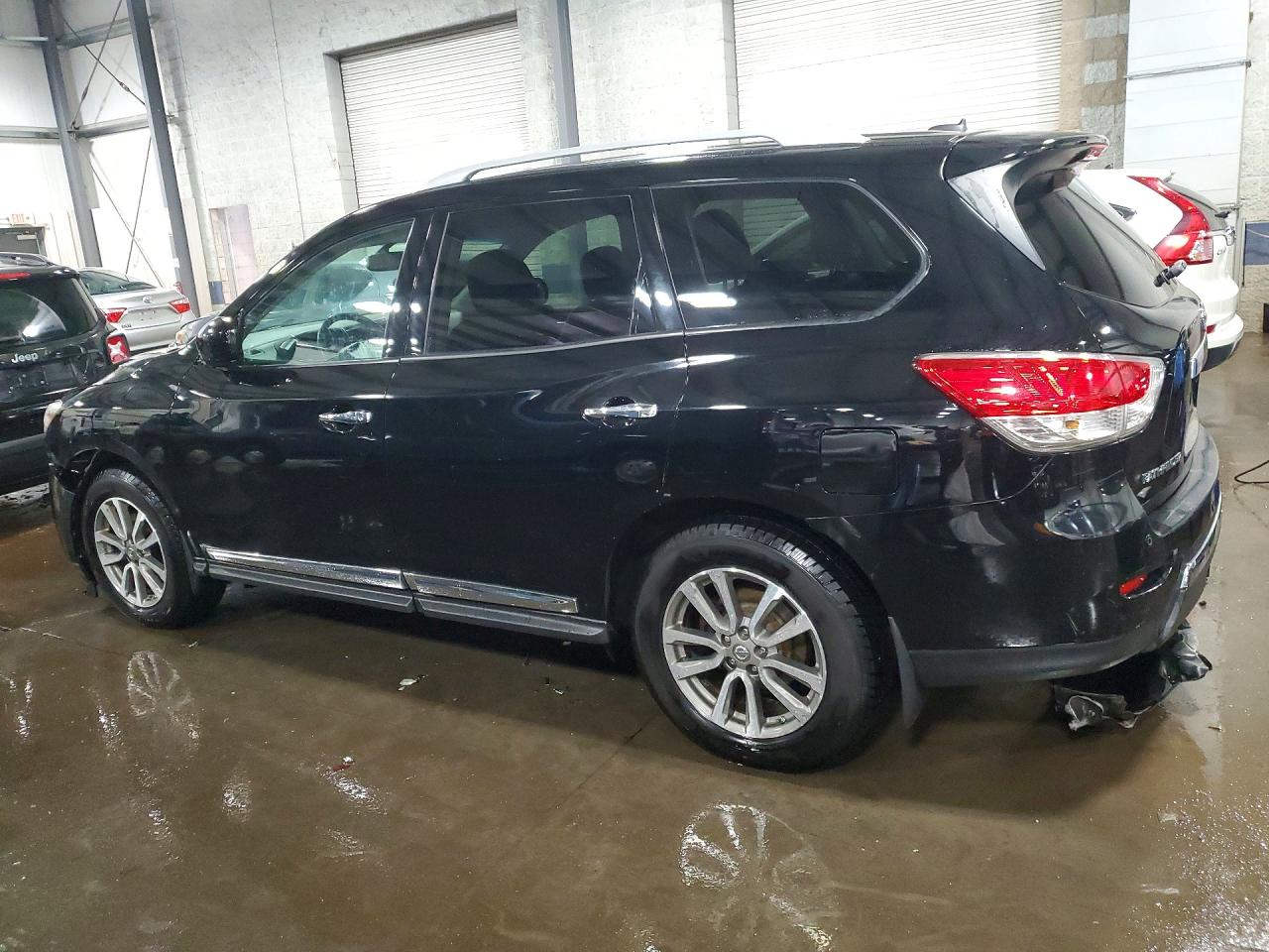 2014 Nissan Pathfinder Sl Black vin: 5N1AR2MM5EC663889