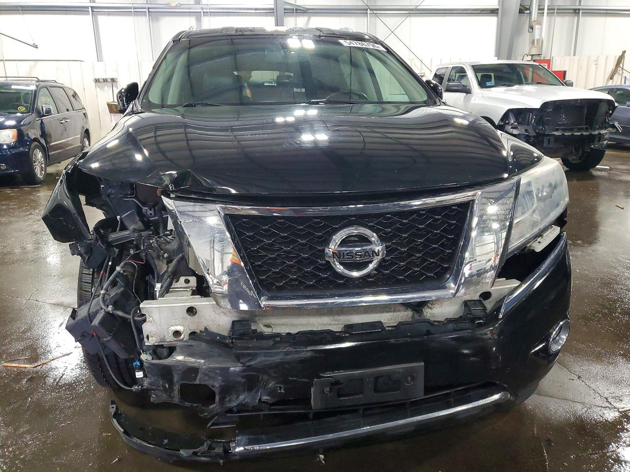 2014 Nissan Pathfinder Sl Black vin: 5N1AR2MM5EC663889