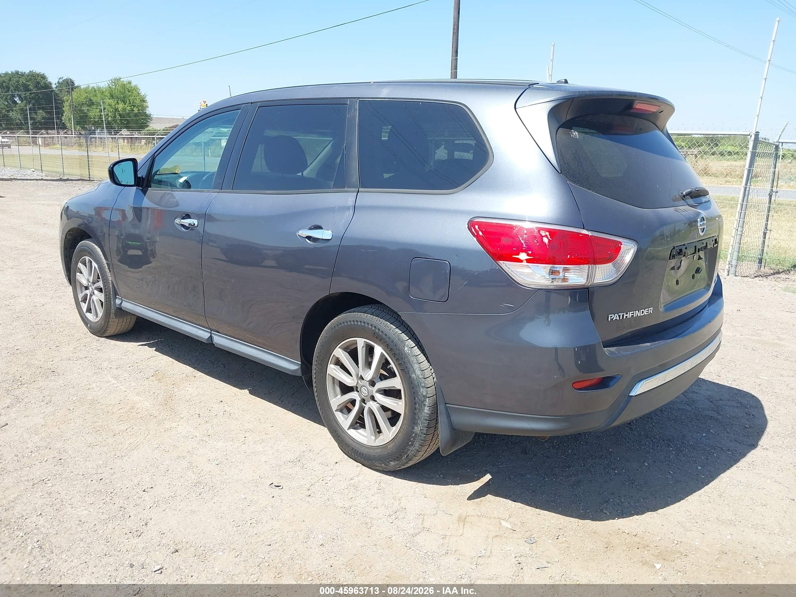 2014 Nissan Pathfinder S Gray vin: 5N1AR2MM5EC685214