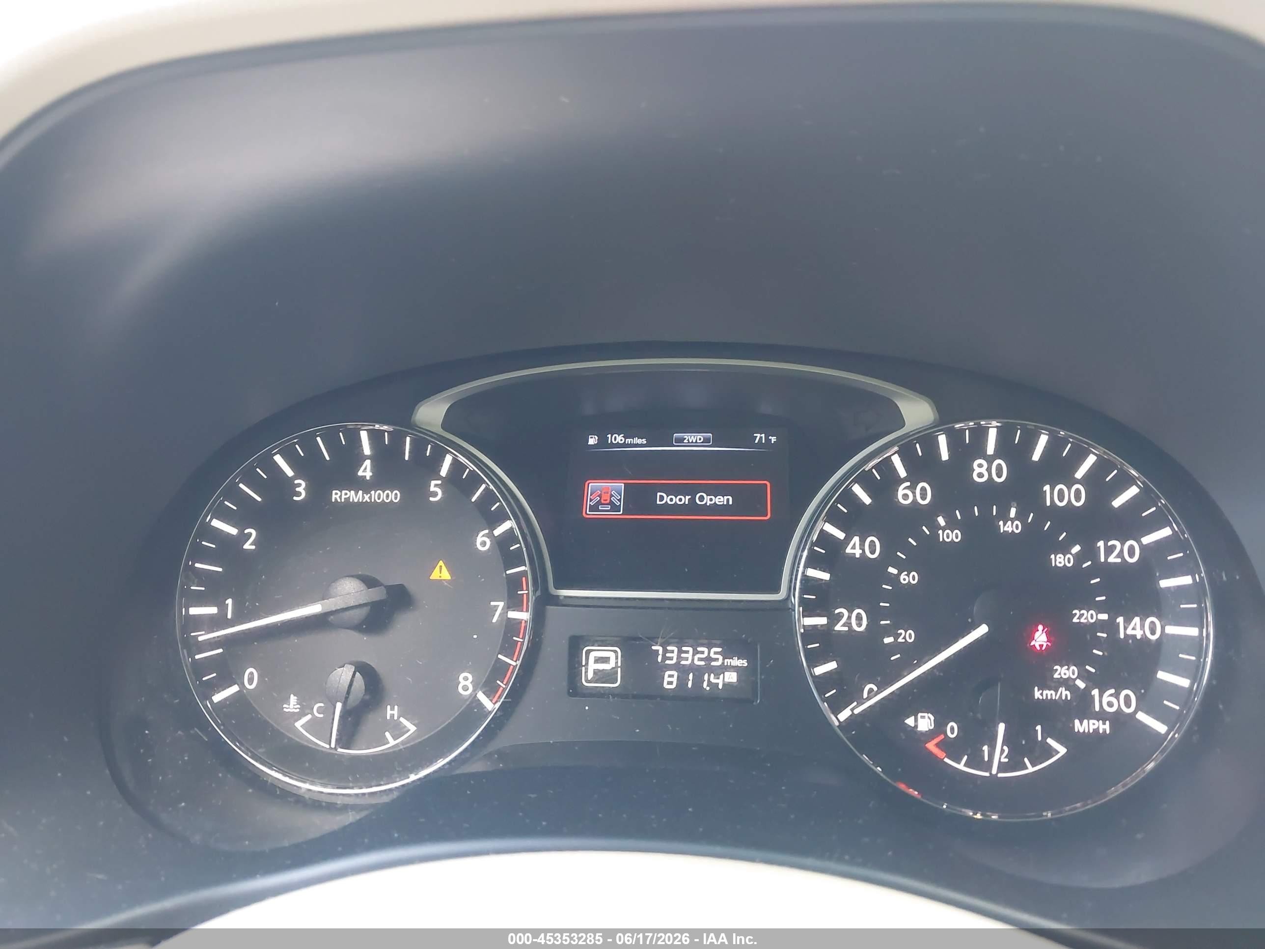 2014 Nissan Pathfinder Sl vin: 5N1AR2MM5EC690347