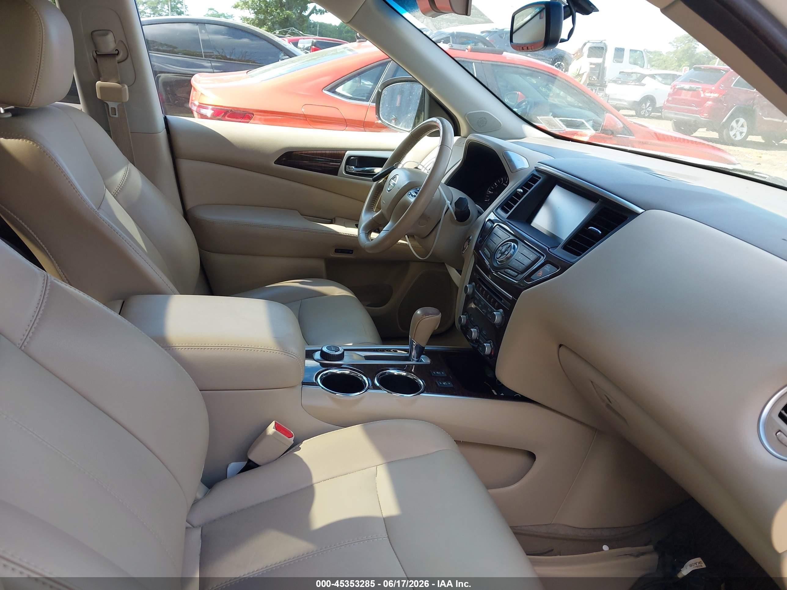 2014 Nissan Pathfinder Sl vin: 5N1AR2MM5EC690347