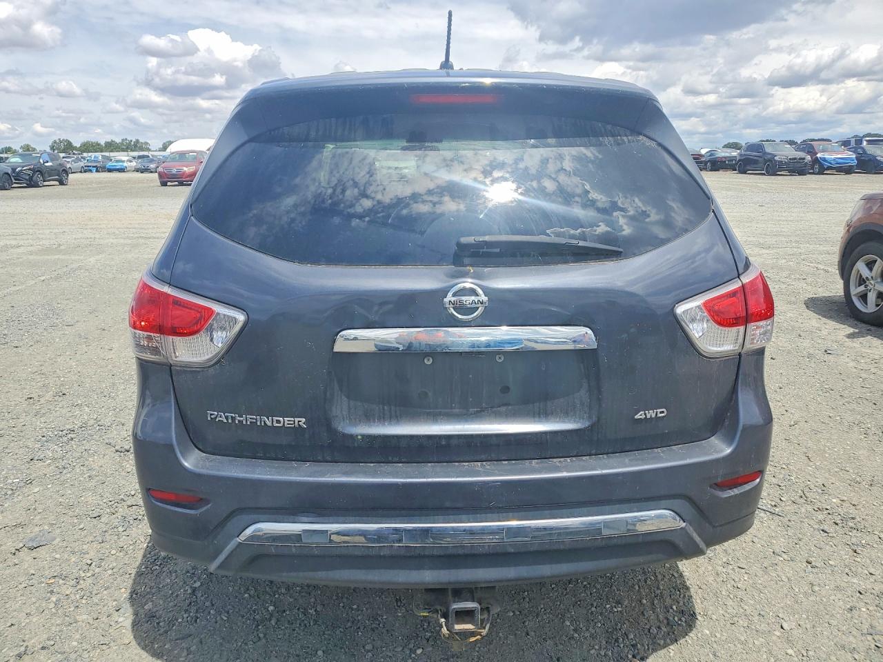 2014 Nissan Pathfinder S Gray vin: 5N1AR2MM5EC697203