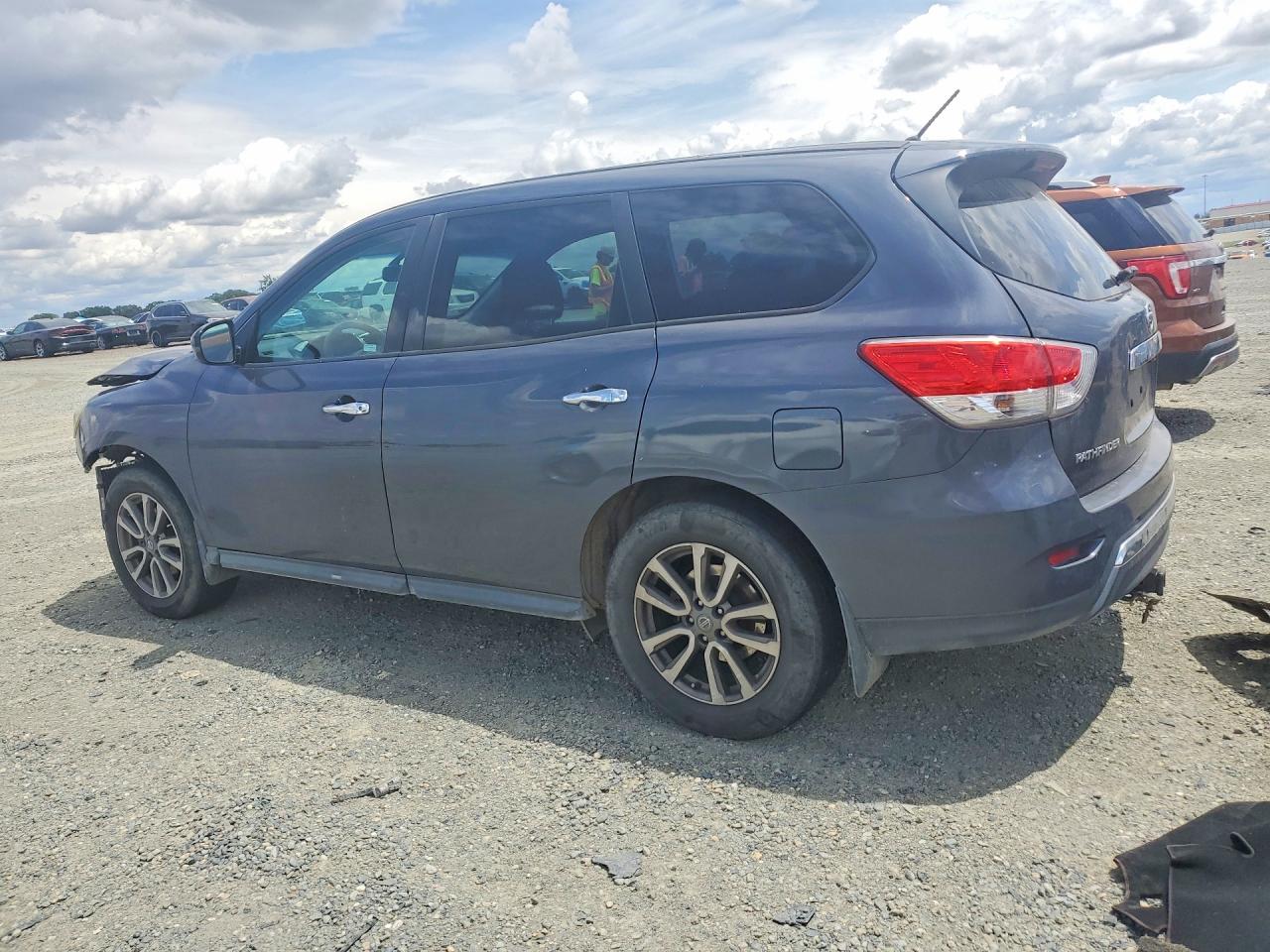 2014 Nissan Pathfinder S Gray vin: 5N1AR2MM5EC697203