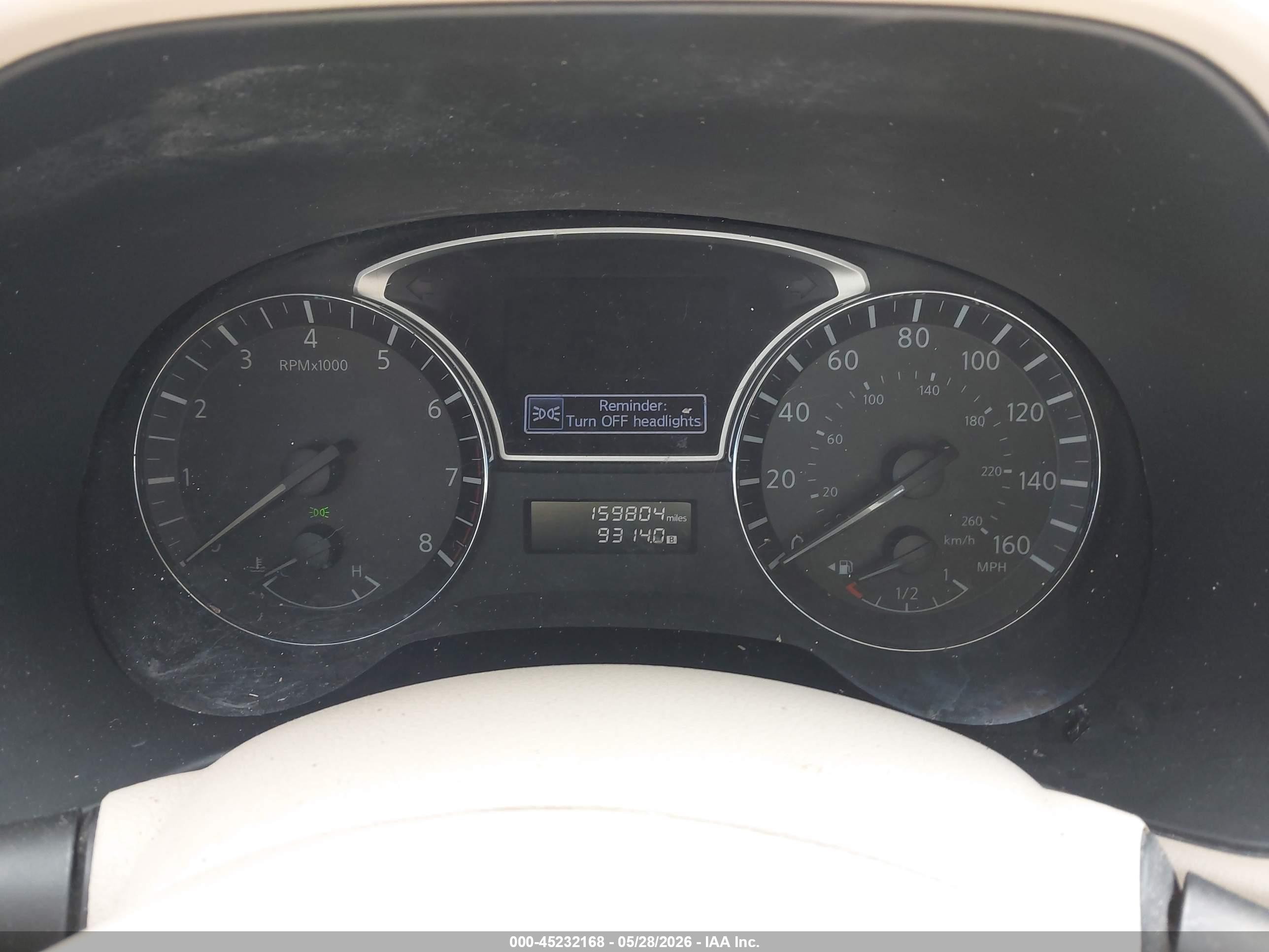 2014 Nissan Pathfinder S White vin: 5N1AR2MM5EC705896