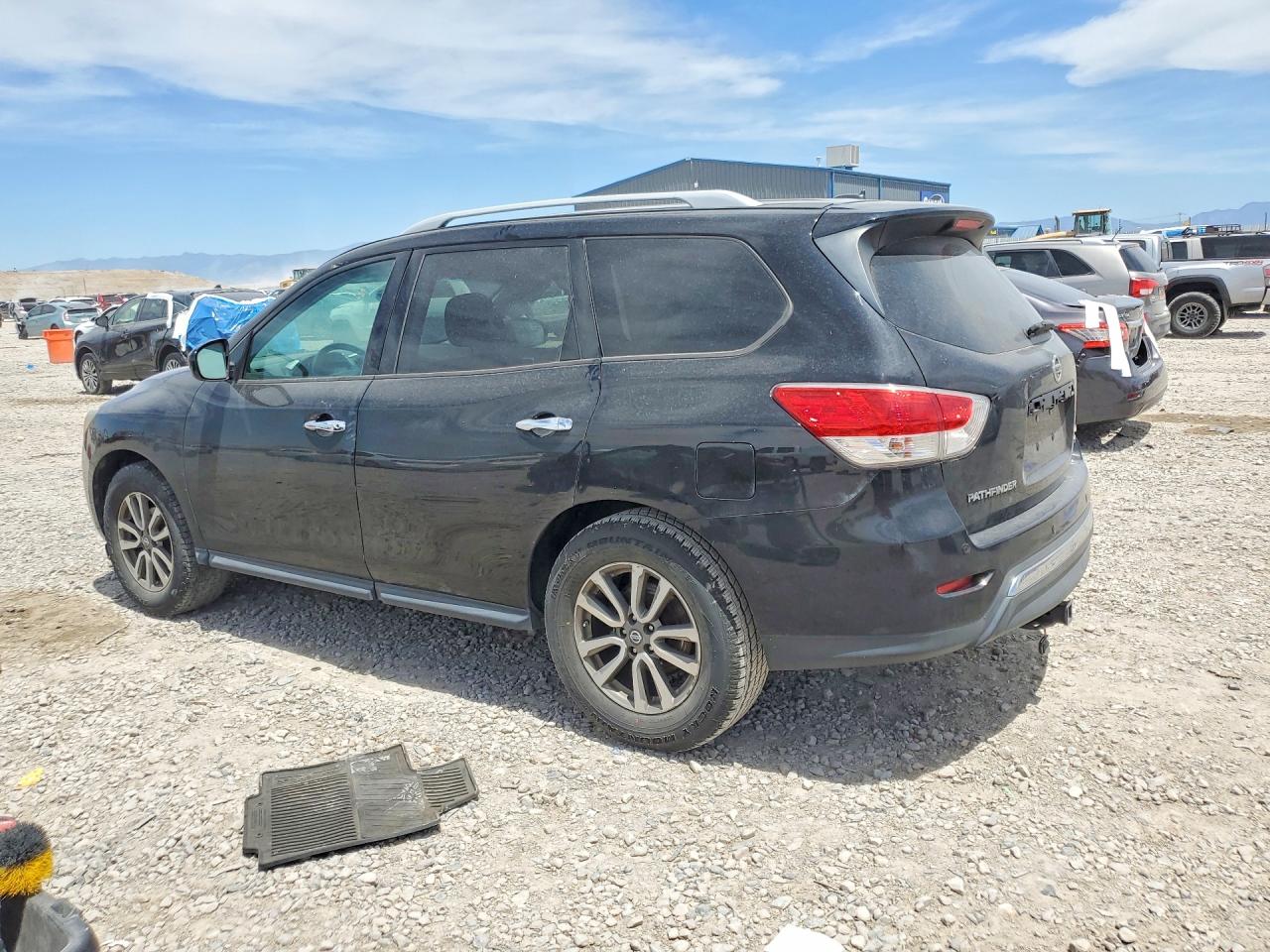 2014 Nissan Pathfinder Sv Black vin: 5N1AR2MM5EC710970