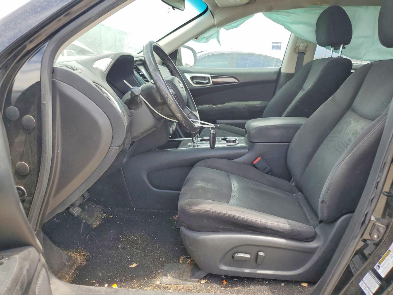 2014 Nissan Pathfinder Sv Black vin: 5N1AR2MM5EC710970