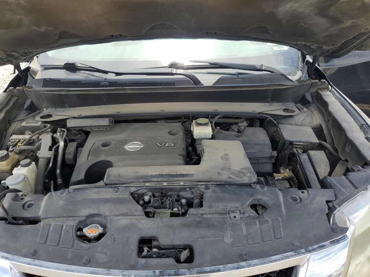 2014 Nissan Pathfinder Sv Black vin: 5N1AR2MM5EC710970