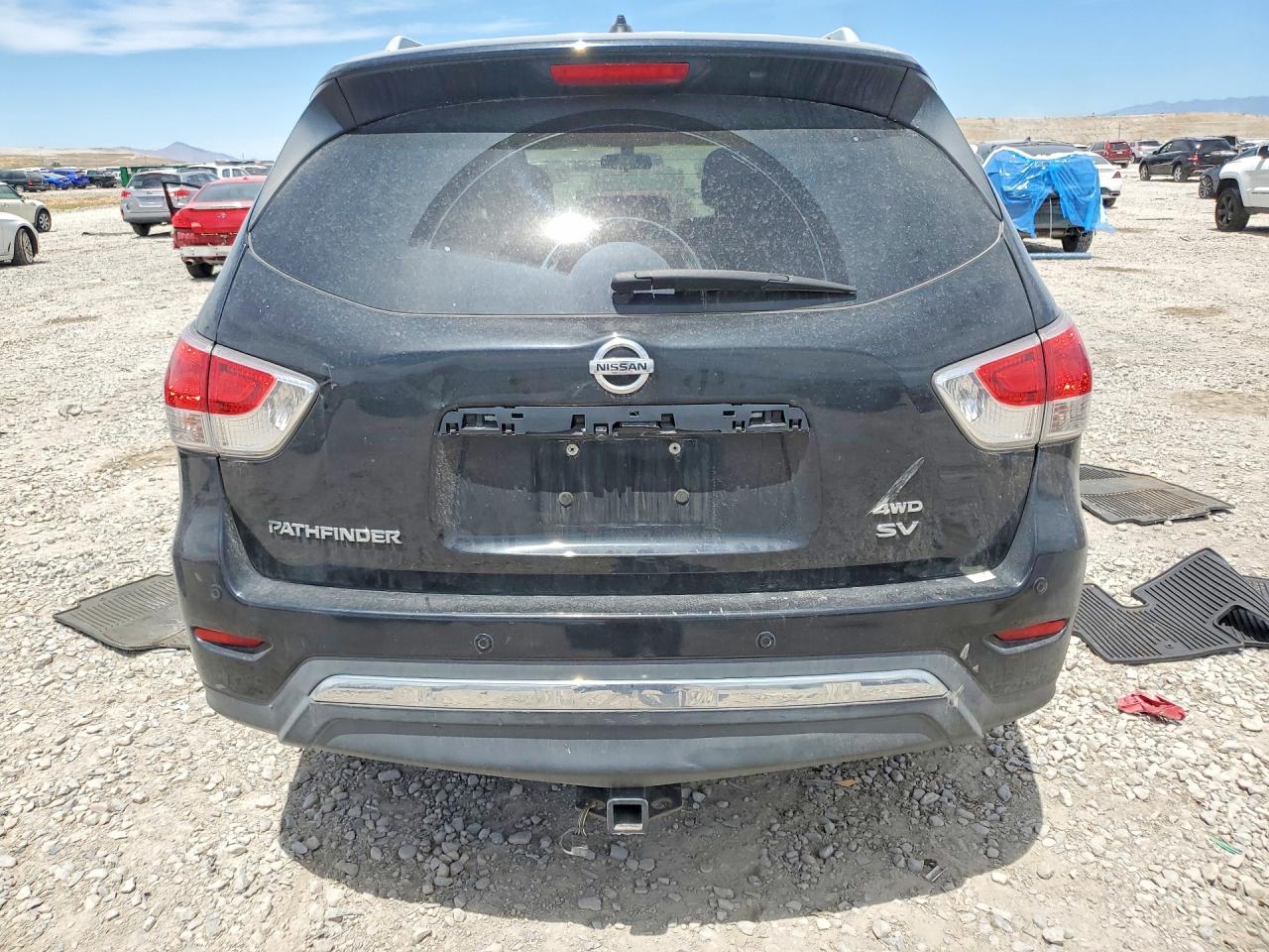 2014 Nissan Pathfinder Sv Black vin: 5N1AR2MM5EC710970