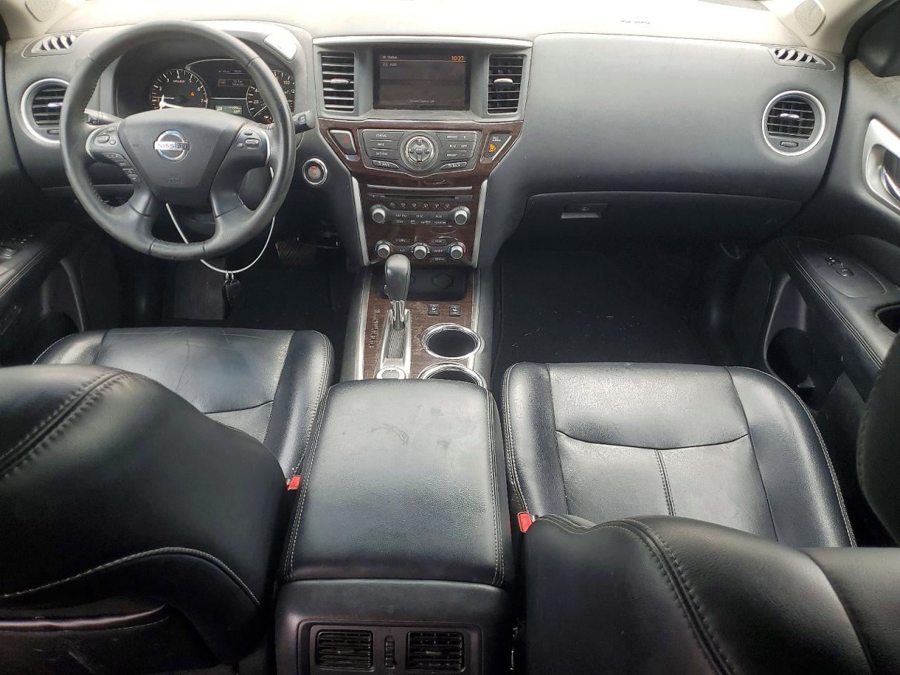 2014 Nissan Pathfinder S Red vin: 5N1AR2MM5EC711388