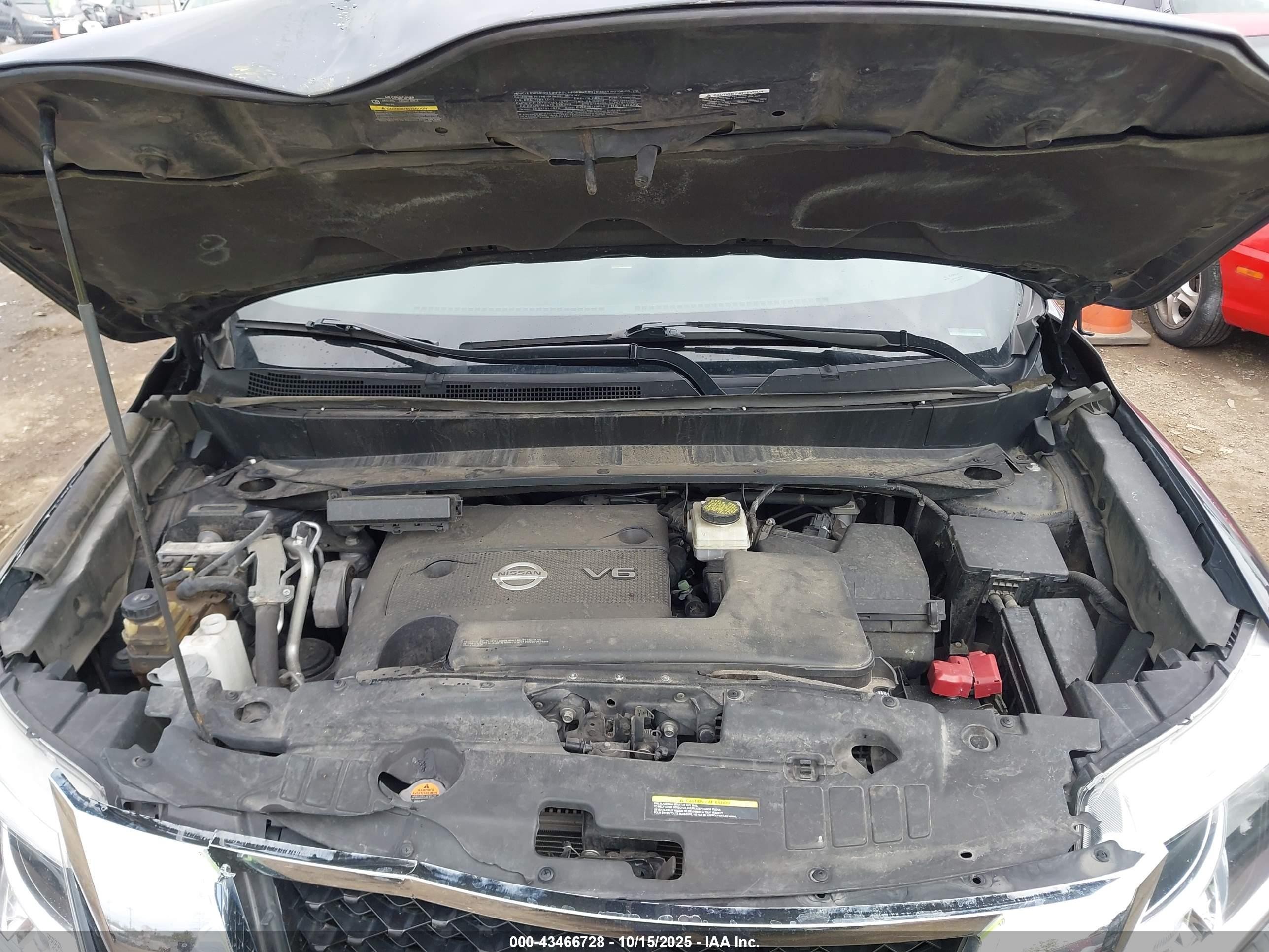 2014 Nissan Pathfinder Platinum Gray vin: 5N1AR2MM5EC715019