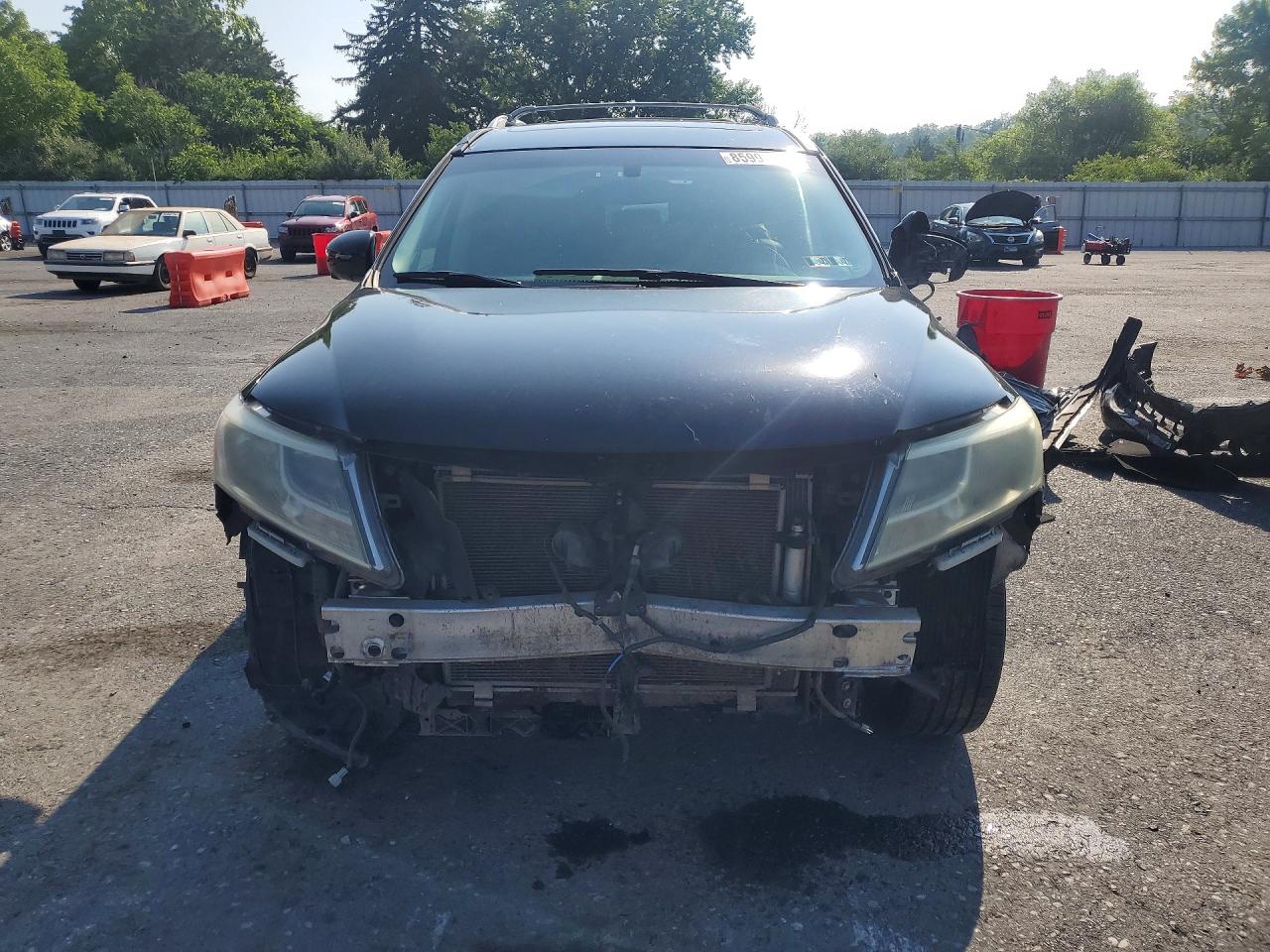 2014 Nissan Pathfinder Black vin: 5N1AR2MM5EC715876