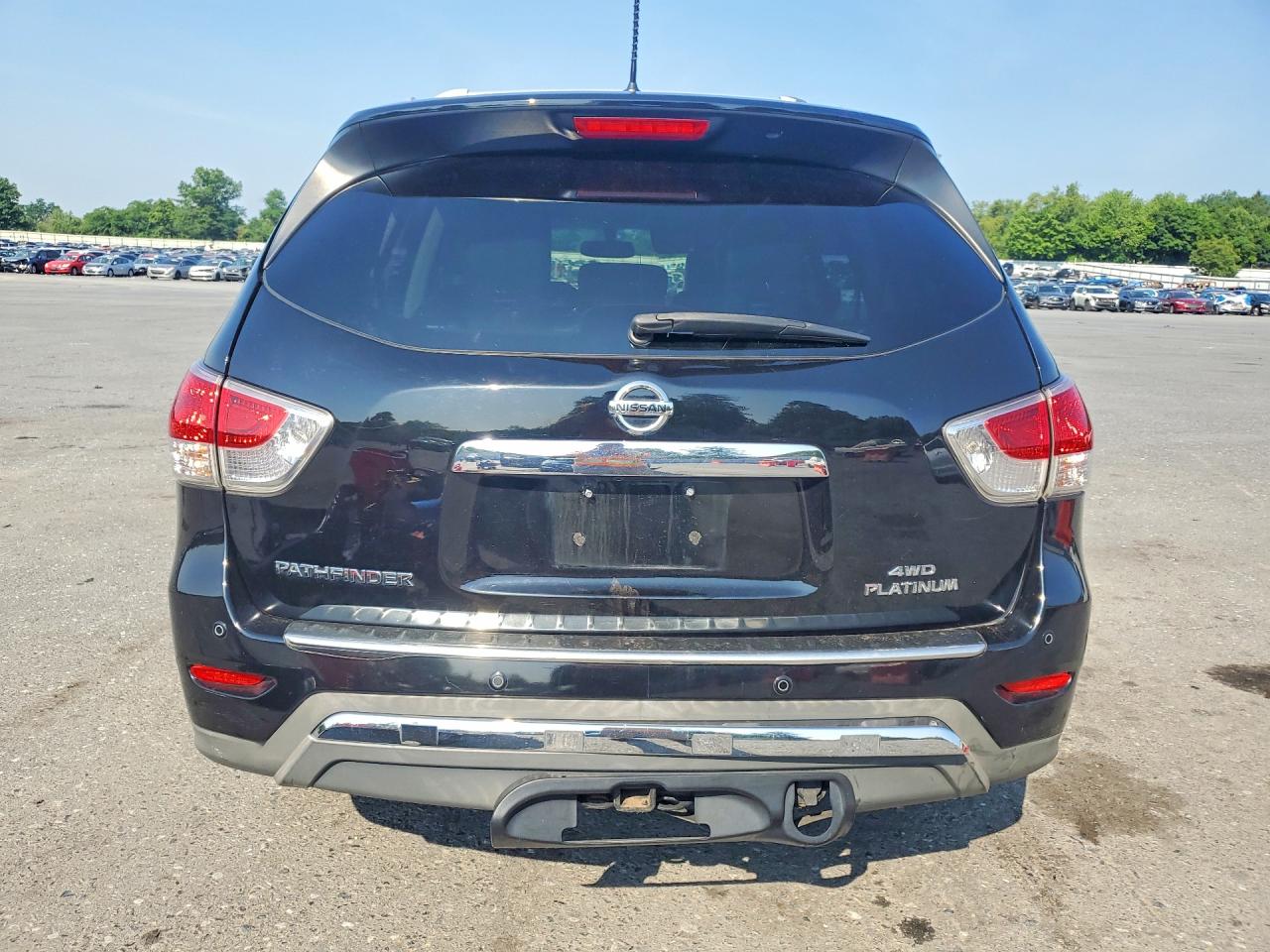 2014 Nissan Pathfinder Black vin: 5N1AR2MM5EC715876