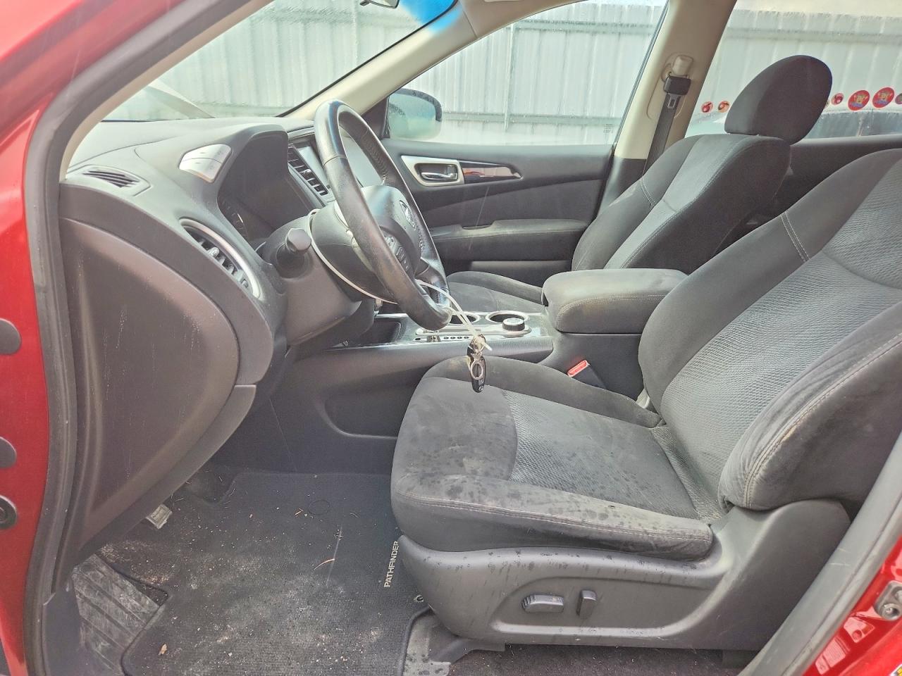 2014 Nissan Pathfinder Sv Red vin: 5N1AR2MM5EC718339