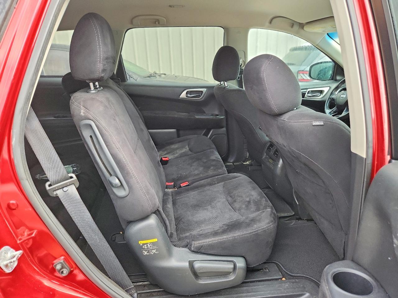 2014 Nissan Pathfinder Sv Red vin: 5N1AR2MM5EC718339