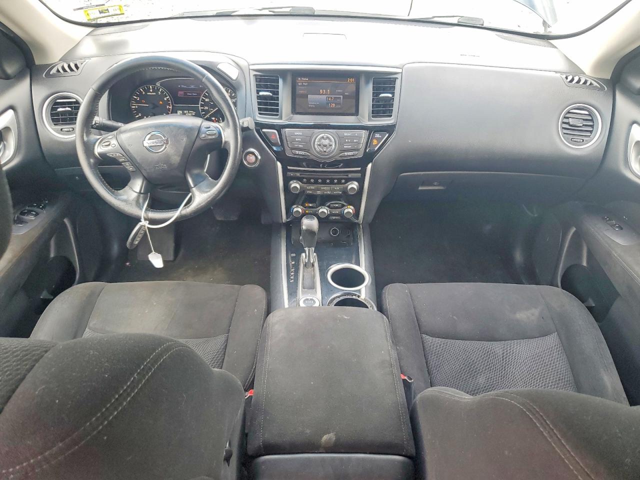2014 Nissan Pathfinder Sv Синий vin: 5N1AR2MM5EC725646