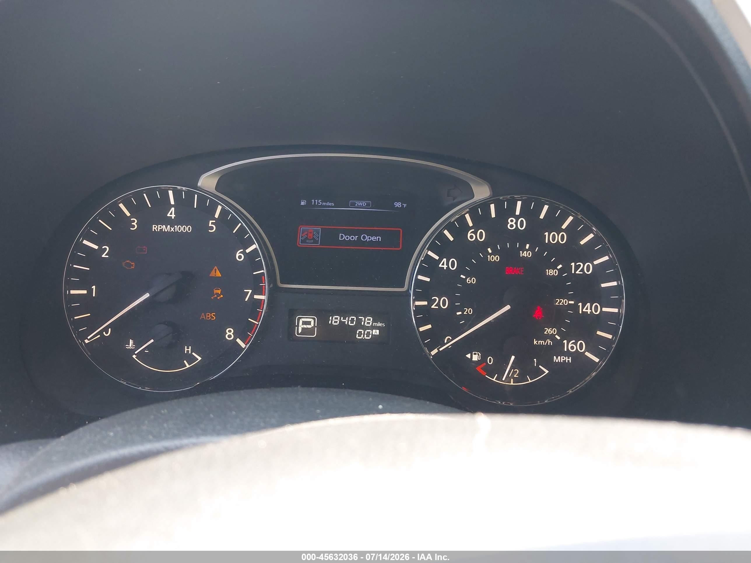 2014 Nissan Pathfinder Sl Gray vin: 5N1AR2MM5EC734895