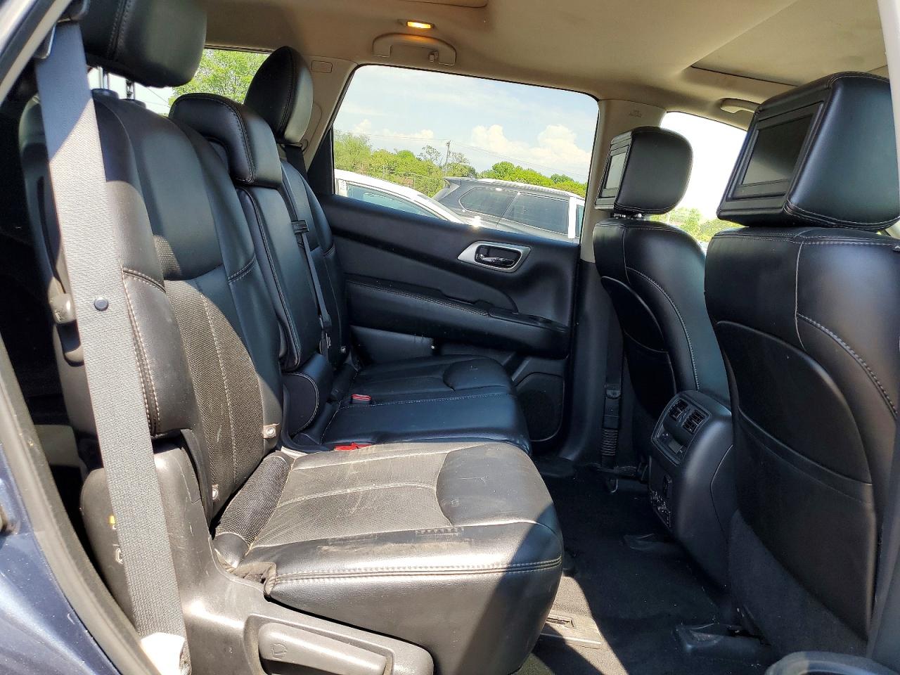 2014 Nissan Pathfinder S Blue vin: 5N1AR2MM5EC735559
