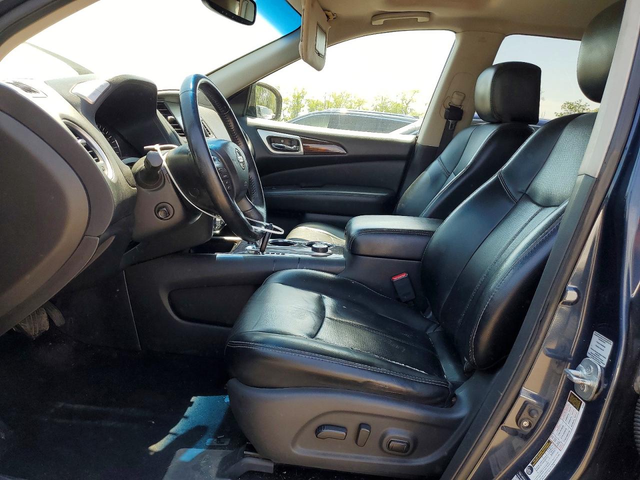 2014 Nissan Pathfinder S Blue vin: 5N1AR2MM5EC735559