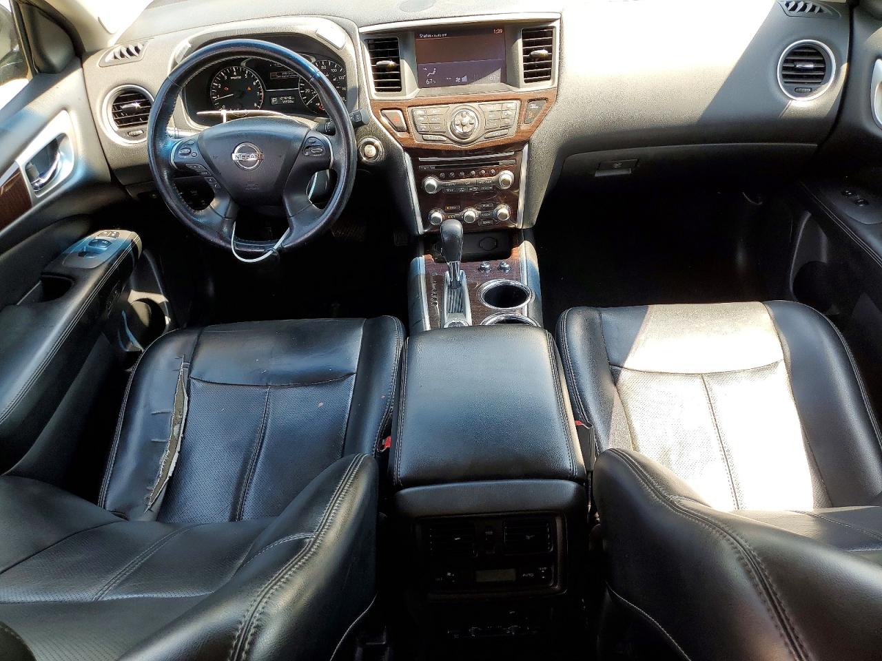2014 Nissan Pathfinder S Blue vin: 5N1AR2MM5EC735559