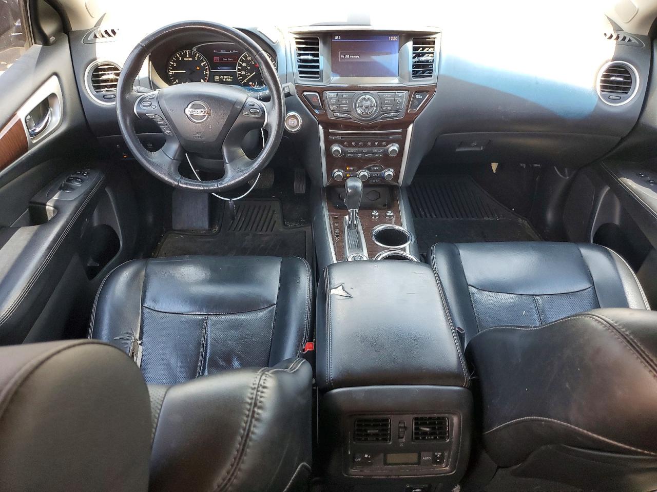2015 Nissan Pathfinder Platinum Blue vin: 5N1AR2MM5FC600390