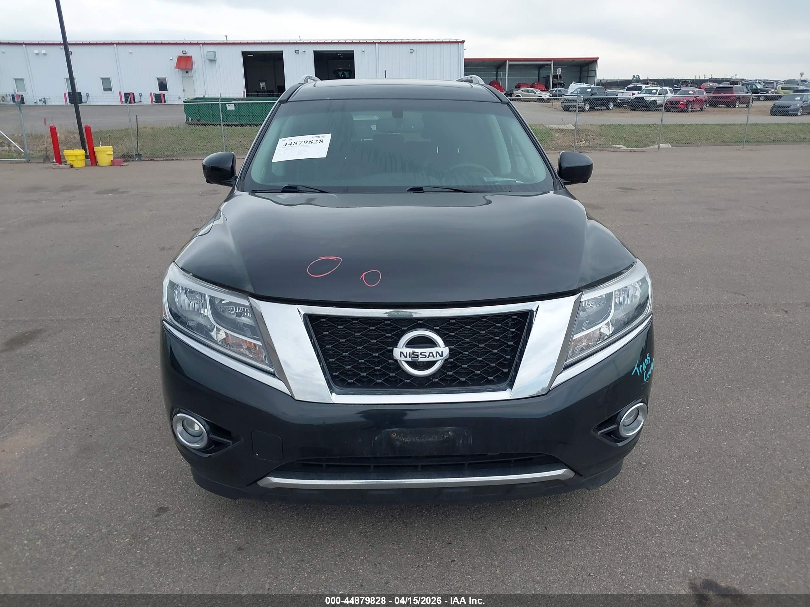 2015 Nissan Pathfinder Platinum Black vin: 5N1AR2MM5FC628349