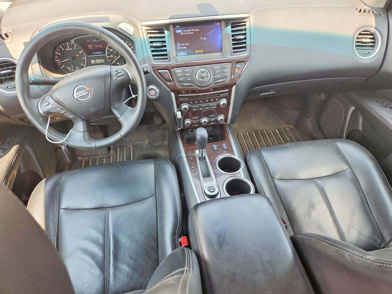 2015 Nissan Pathfinder Sl Blue vin: 5N1AR2MM5FC632806