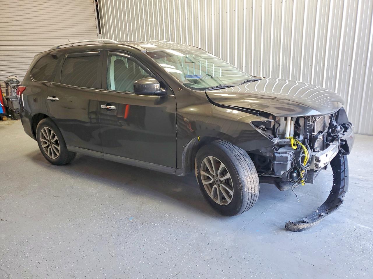 2015 Nissan Pathfinder Sv Charcoal vin: 5N1AR2MM5FC635334