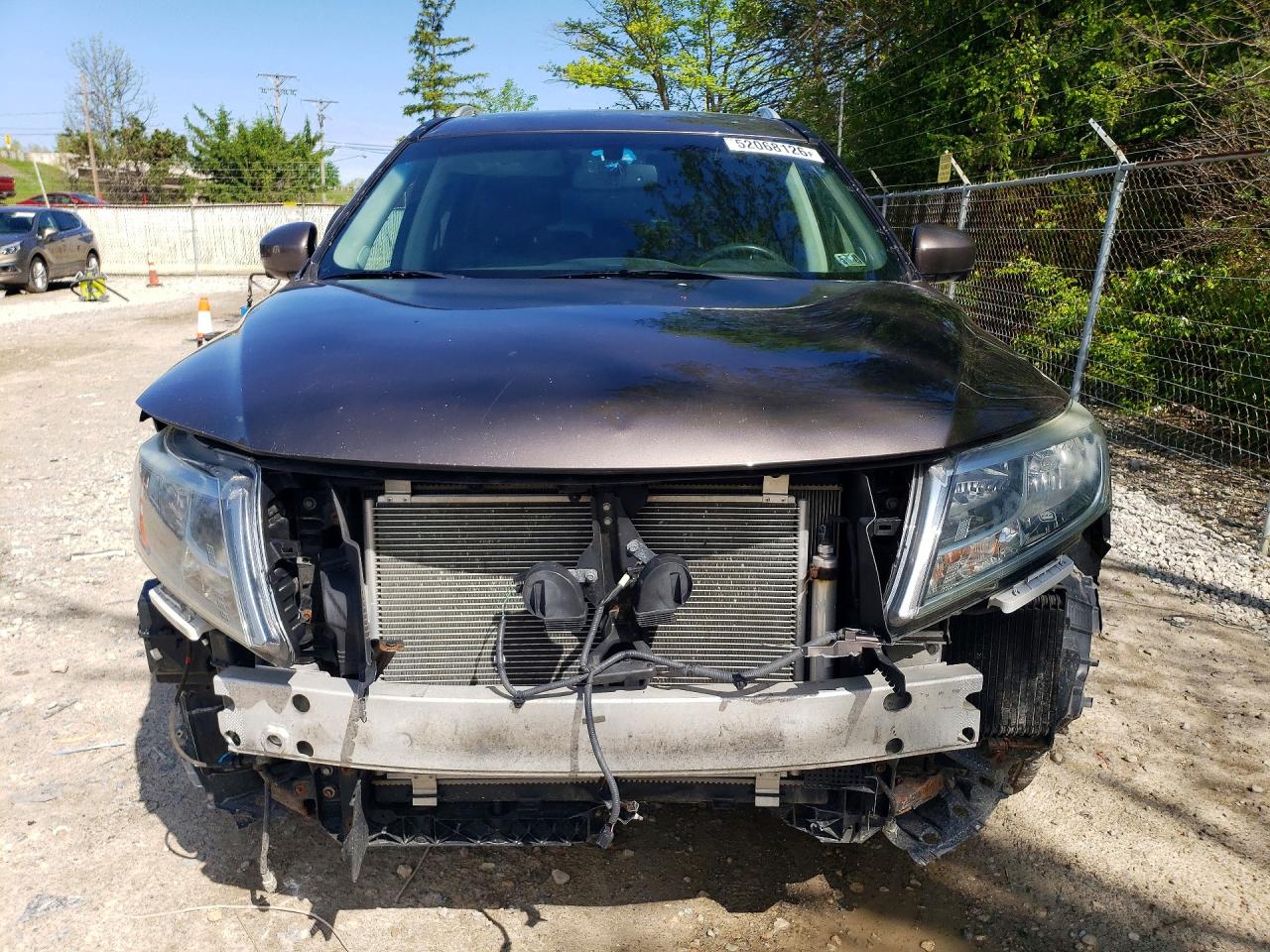 2015 Nissan Pathfinder Sl Brown vin: 5N1AR2MM5FC645362