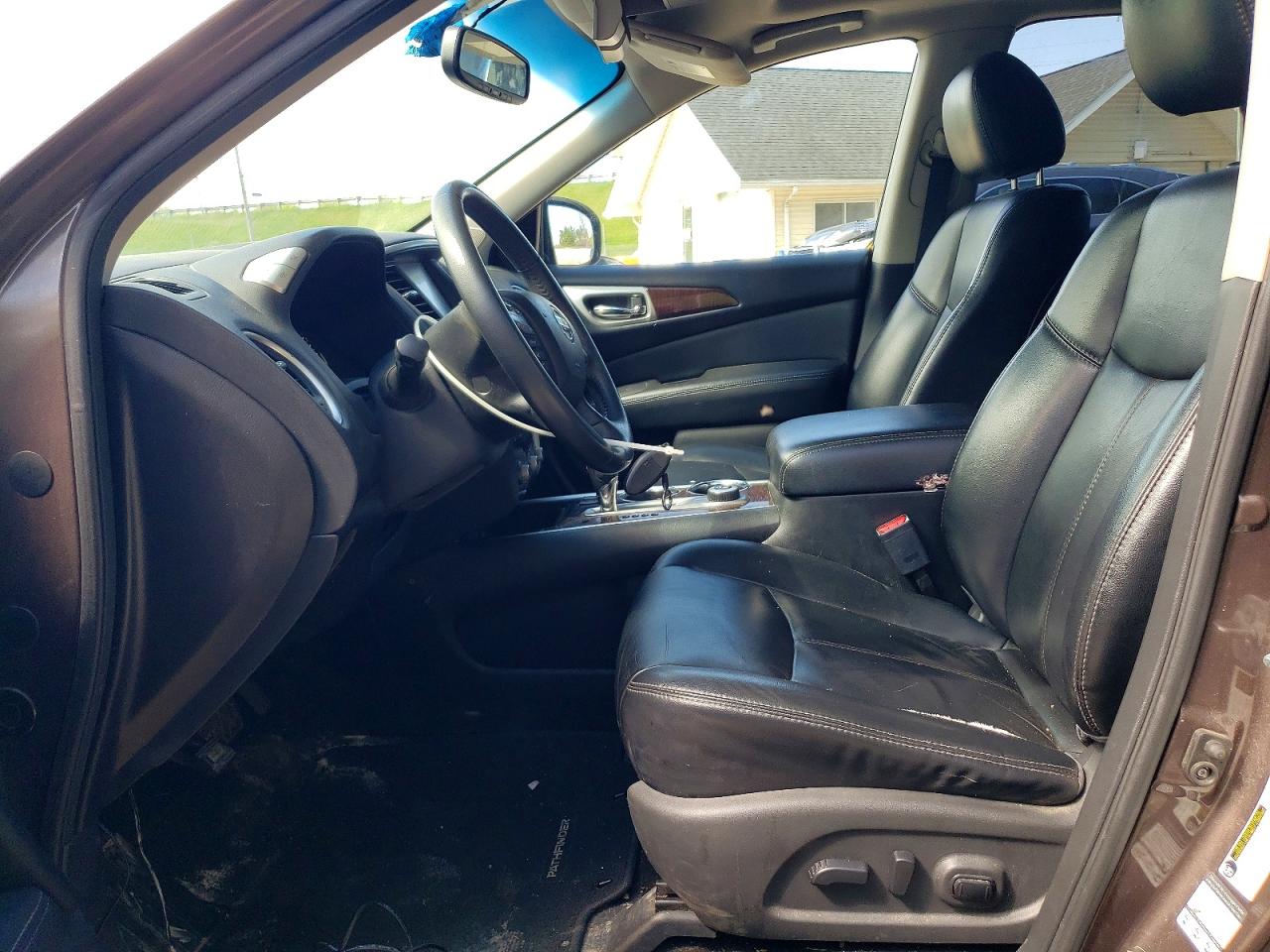 2015 Nissan Pathfinder Sl Brown vin: 5N1AR2MM5FC645362