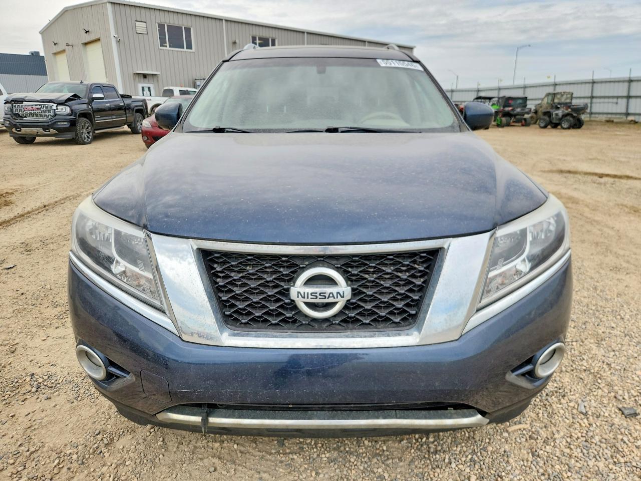 2015 Nissan Pathfinder S Blue vin: 5N1AR2MM5FC656362