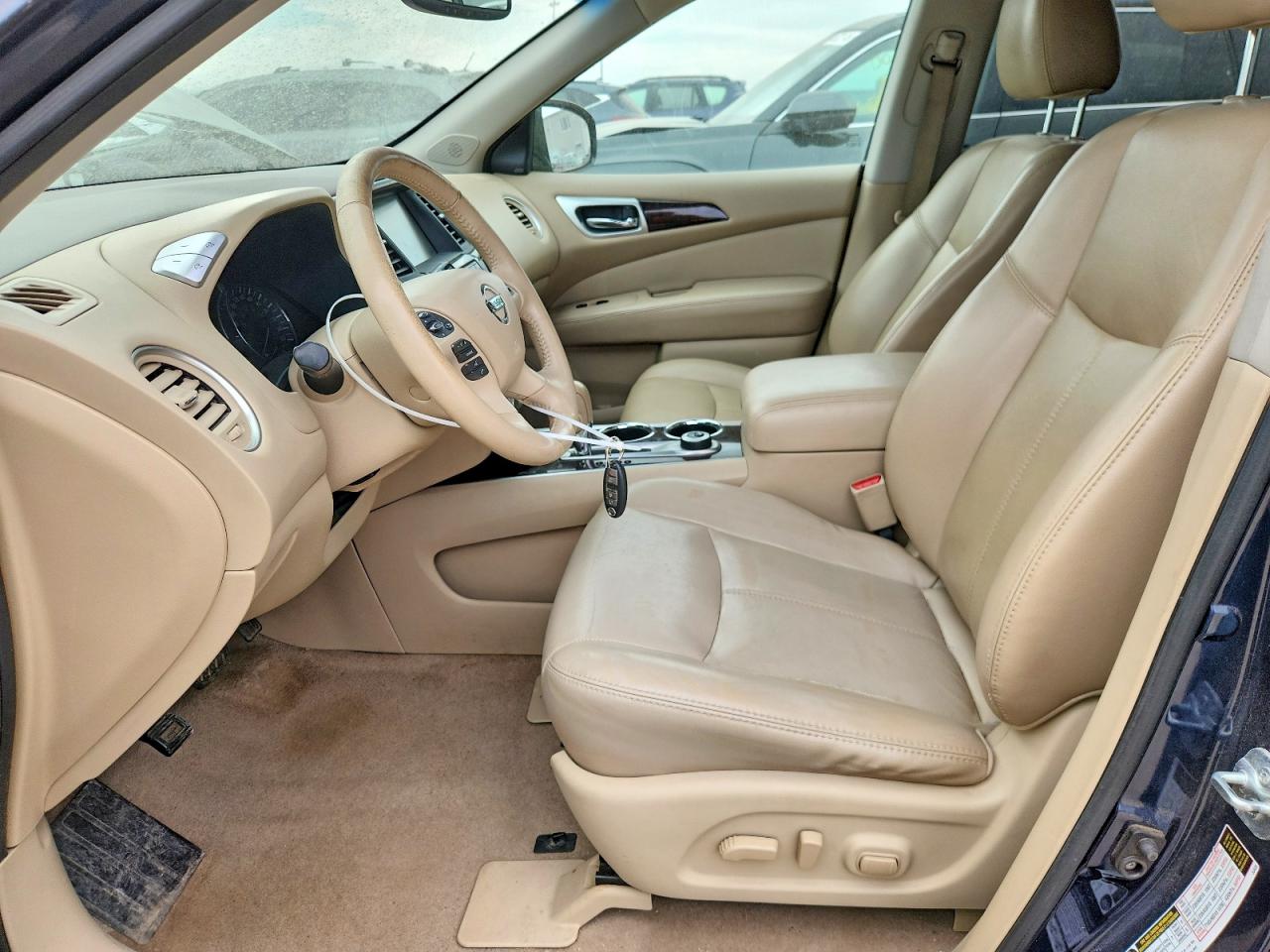 2015 Nissan Pathfinder S Blue vin: 5N1AR2MM5FC656362