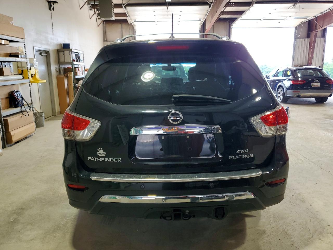 2015 Nissan Pathfinder S Black vin: 5N1AR2MM5FC667068