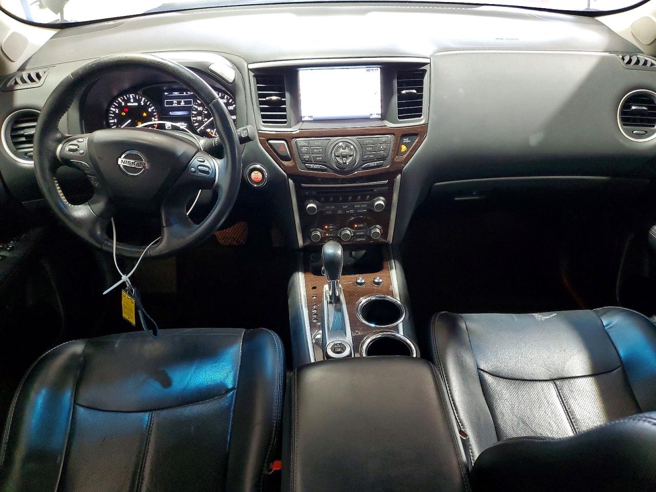 2015 Nissan Pathfinder S Black vin: 5N1AR2MM5FC667068