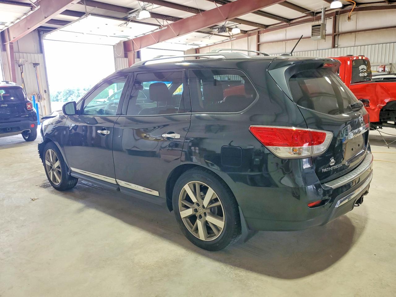 2015 Nissan Pathfinder S Black vin: 5N1AR2MM5FC667068