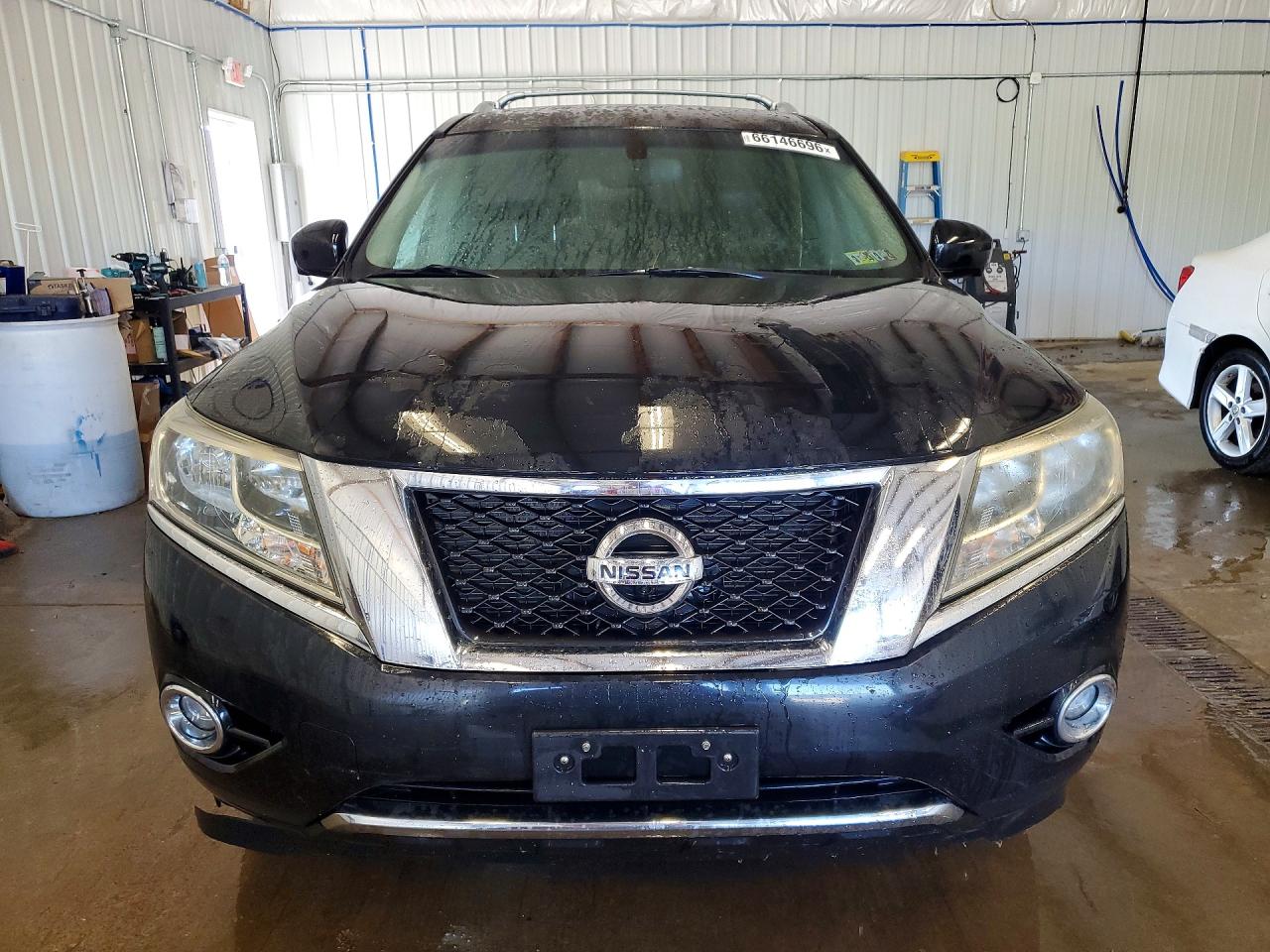 2015 Nissan Pathfinder S Black vin: 5N1AR2MM5FC683464