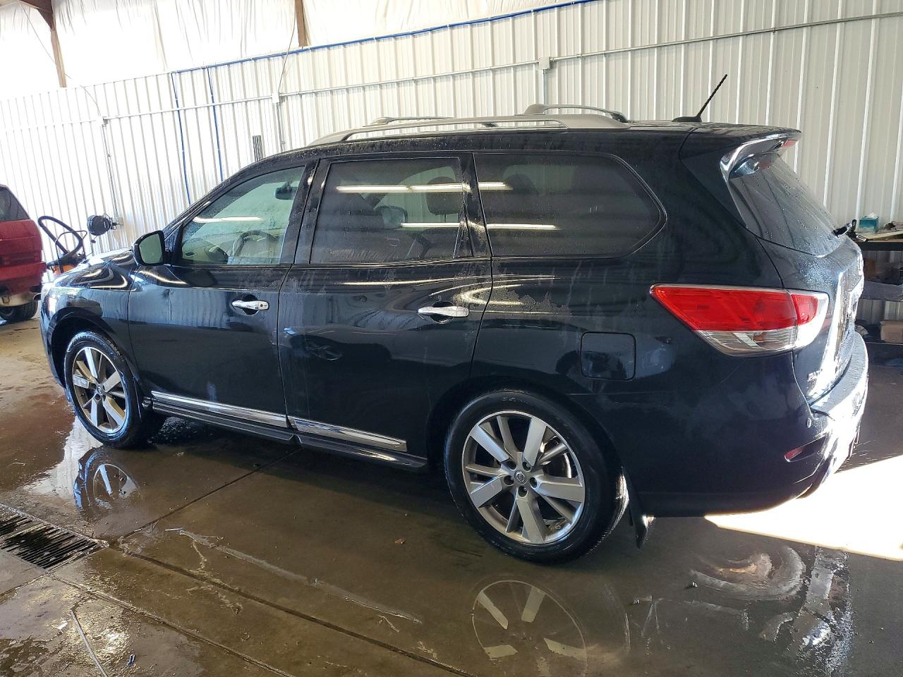 2015 Nissan Pathfinder S Black vin: 5N1AR2MM5FC683464