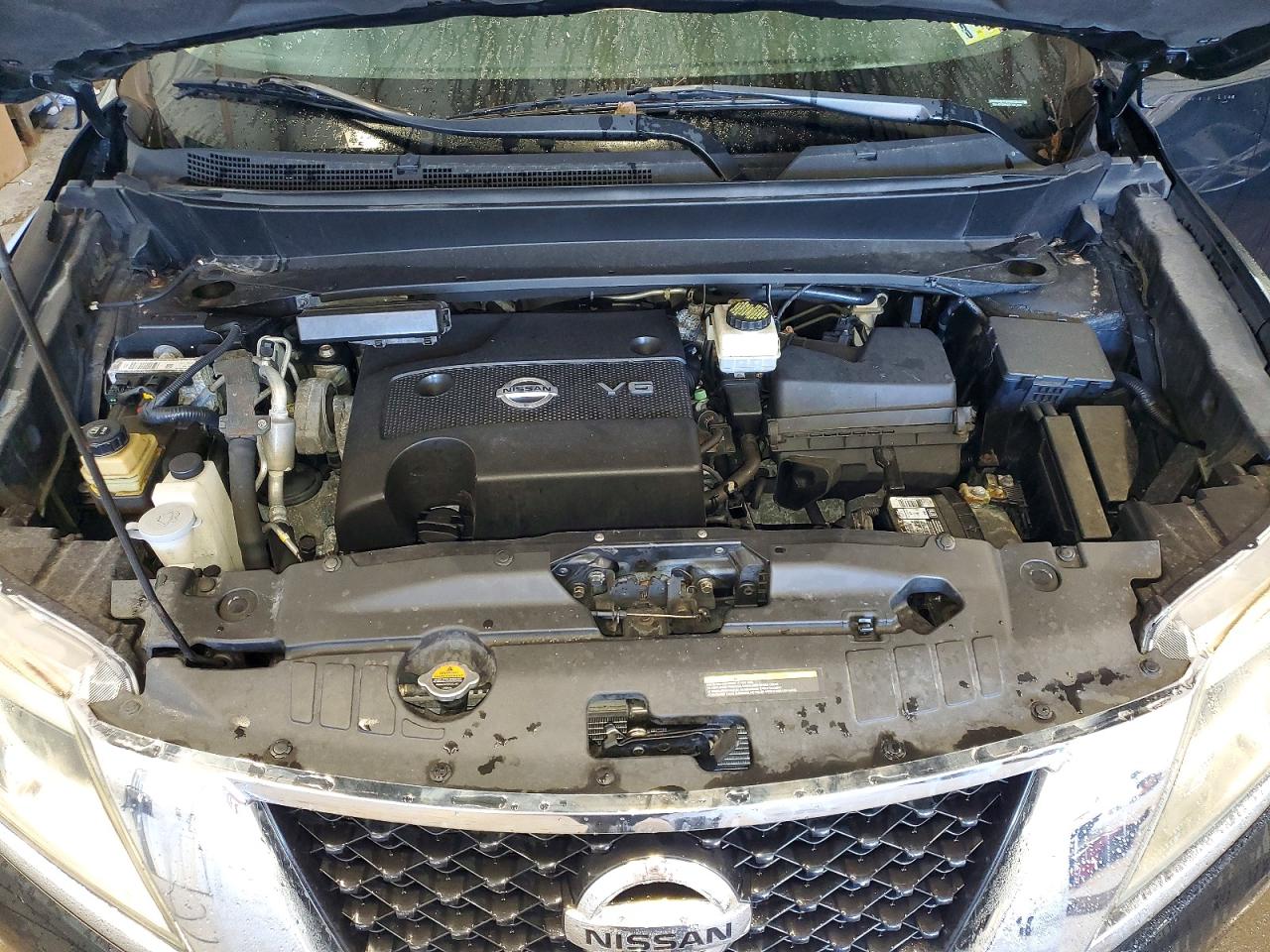2015 Nissan Pathfinder S Black vin: 5N1AR2MM5FC683464