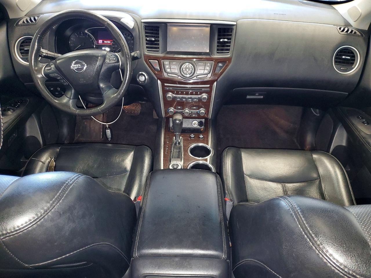 2015 Nissan Pathfinder S Black vin: 5N1AR2MM5FC683464