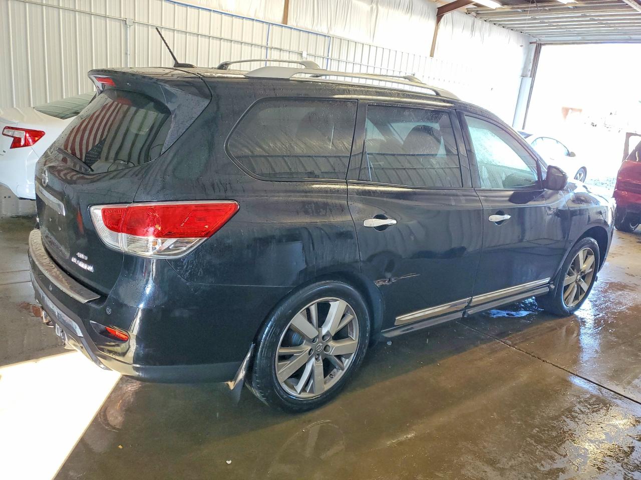 2015 Nissan Pathfinder S Black vin: 5N1AR2MM5FC683464