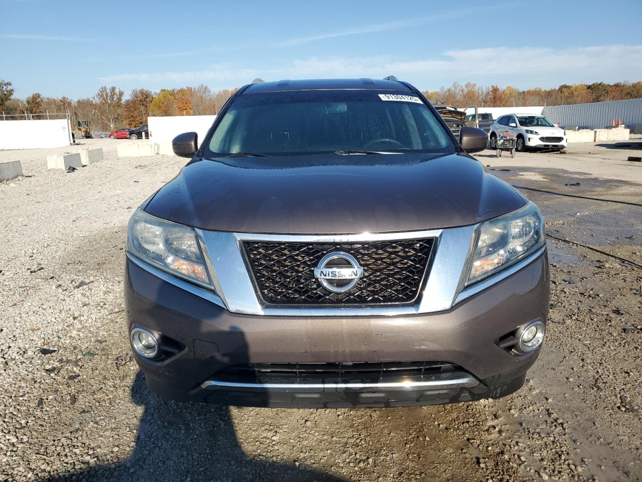 2015 Nissan Pathfinder Sv Brown vin: 5N1AR2MM5FC701400