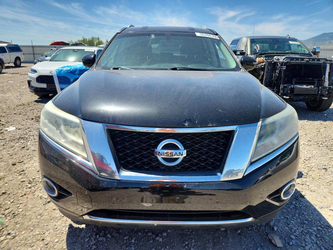 2015 Nissan Pathfinder Sv Black vin: 5N1AR2MM5FC703566