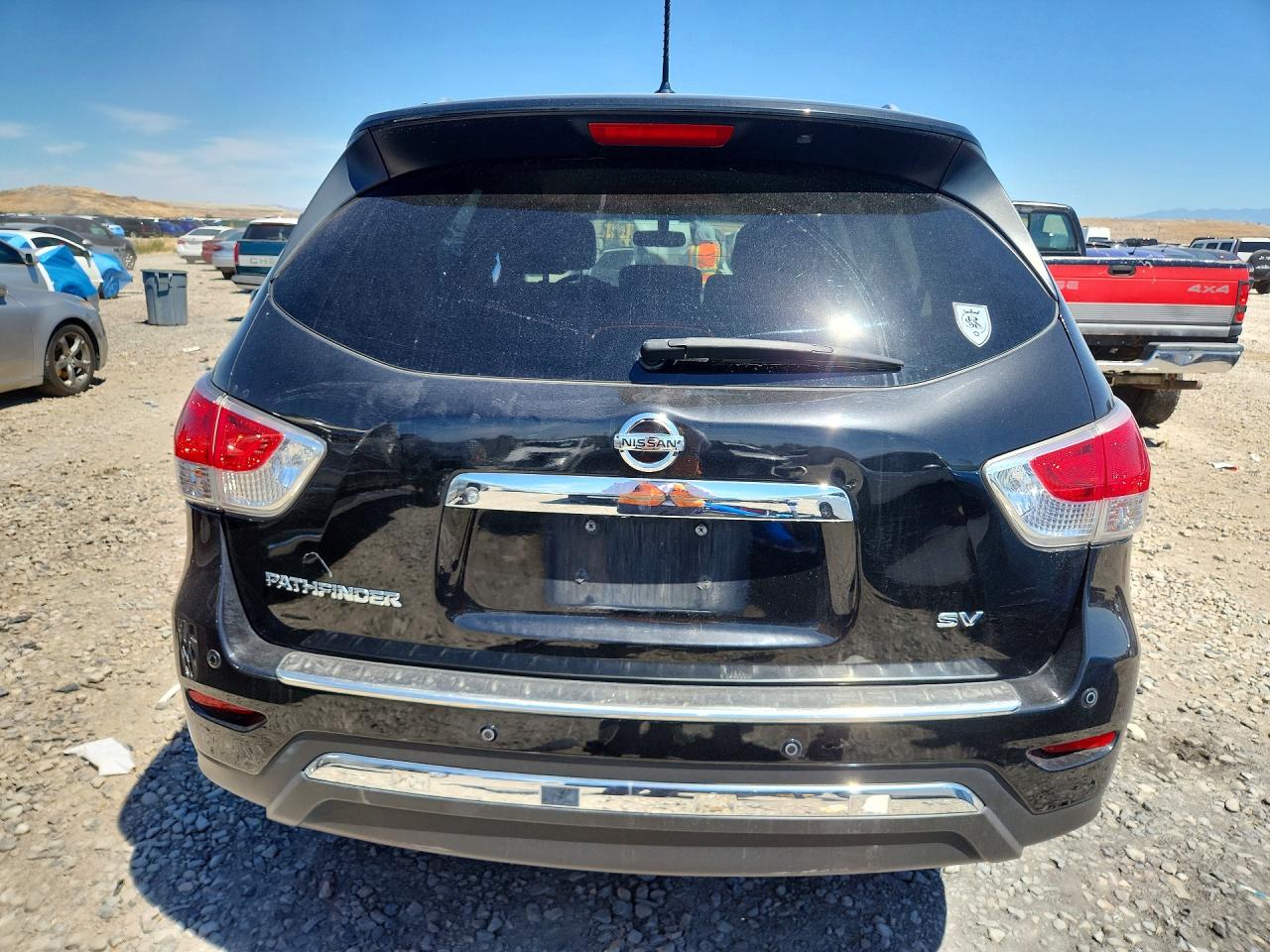 2015 Nissan Pathfinder Sv Black vin: 5N1AR2MM5FC703566