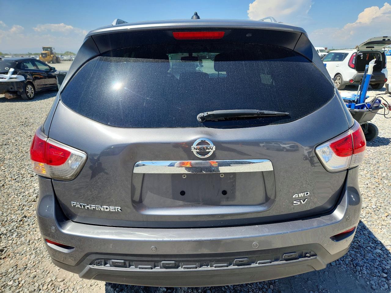 2016 Nissan Pathfinder Sv Gray vin: 5N1AR2MM5GC630913